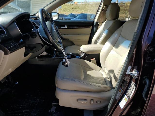 5XYKUDA71EG498839 - 2014 KIA SORENTO EX Bənövşəyi foto 7