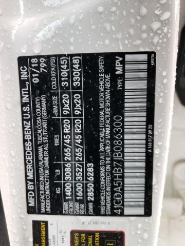 4JGDA5HB7JB086300 - 2018 MERCEDES-BENZ GLE 350 4MATIC WHITE photo 14