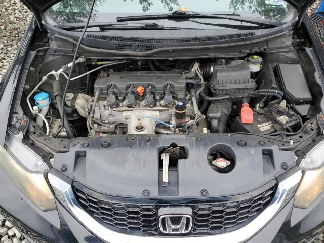 2HGFB2F97FH525553 - 2015 HONDA CIVIC EXL შავი ფოტო 11