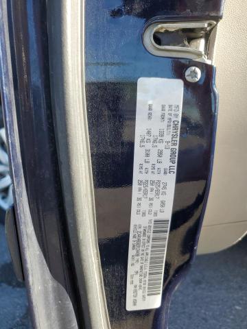 2C4RVABG6ER134498 - 2014 VOLKSWAGEN ROUTAN SE BLUE photo 12