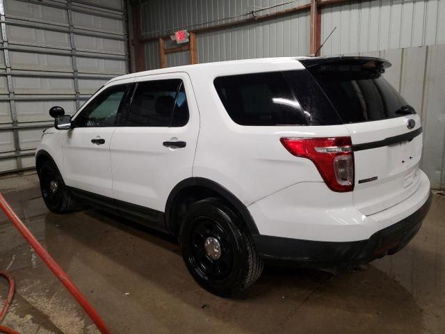 1FM5K8AR2FGC40898 - 2015 FORD EXPLORER POLICE INTERCEPTOR WHITE photo 2