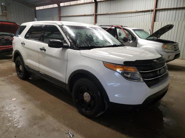 1FM5K8AR2FGC40898 - 2015 FORD EXPLORER POLICE INTERCEPTOR WHITE photo 4