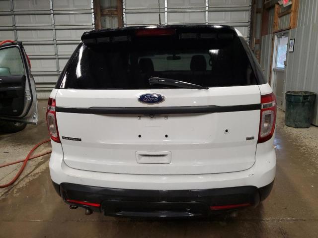 1FM5K8AR2FGC40898 - 2015 FORD EXPLORER POLICE INTERCEPTOR WHITE photo 6