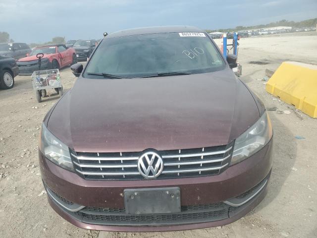 1VWBN7A36EC043451 - 2014 VOLKSWAGEN PASSAT SE ბურგუნდია ფოტო 5