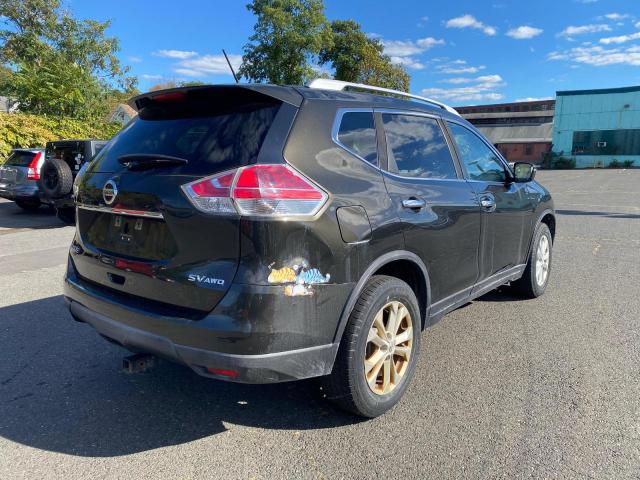 KNMAT2MVXGP667768 - 2016 NISSAN ROGUE S BLACK photo 4