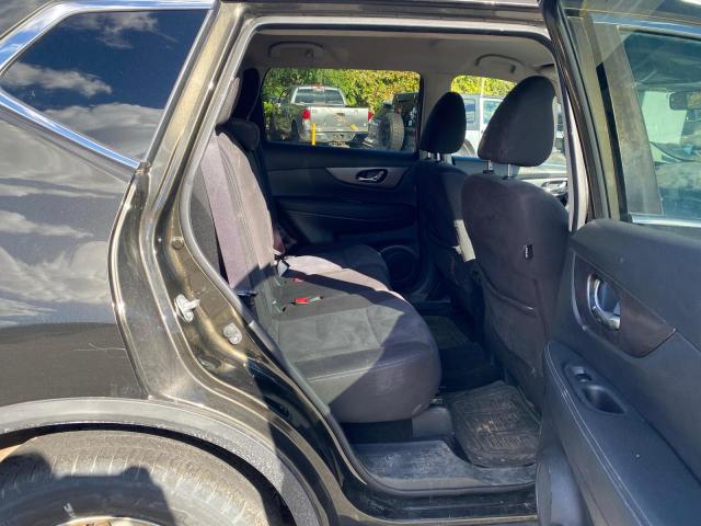 KNMAT2MVXGP667768 - 2016 NISSAN ROGUE S BLACK photo 6