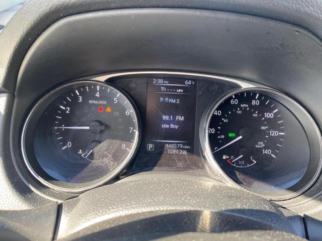 KNMAT2MVXGP667768 - 2016 NISSAN ROGUE S BLACK photo 8