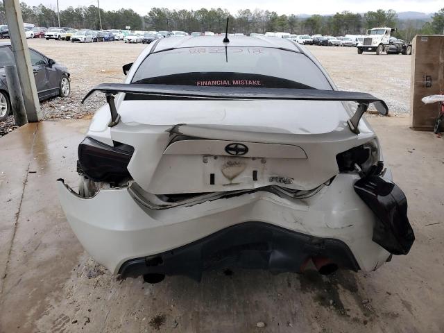 JF1ZNAA1XD2721917 - 2013 TOYOTA SCION FR-S WHITE photo 6