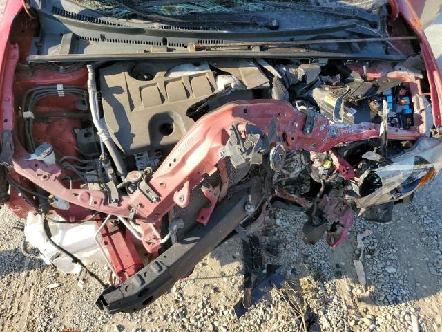 2T1BURHE4HC860101 - 2017 TOYOTA COROLLA L წითელი ფოტო 11