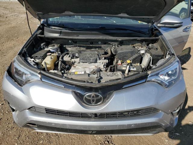 JTMDFREV3JJ191790 - 2018 TOYOTA RAV4 LIMITED SILVER photo 11