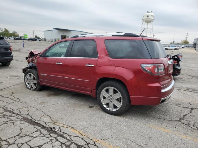 1GKKRTKD0EJ161180 - 2014 GMC ACADIA DENALI RED photo 2