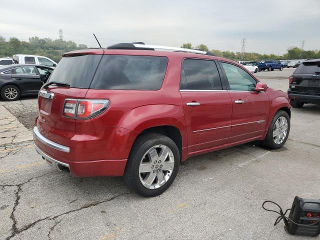 1GKKRTKD0EJ161180 - 2014 GMC ACADIA DENALI RED photo 3