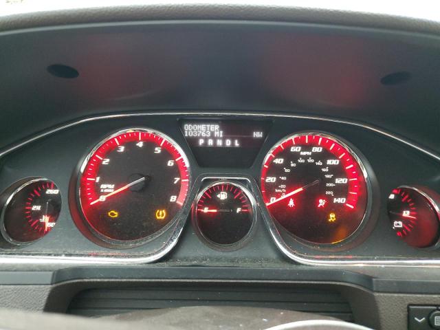 1GKKRTKD0EJ161180 - 2014 GMC ACADIA DENALI RED photo 9