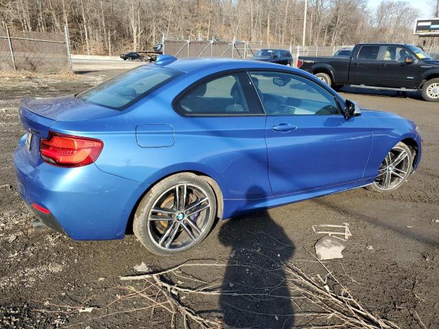 WBA2J7C57JVB28360 - 2018 BMW M240XI BLUE photo 3