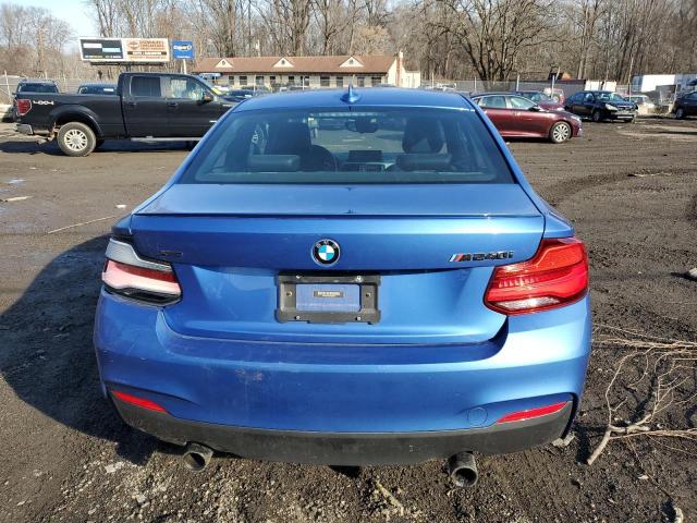 WBA2J7C57JVB28360 - 2018 BMW M240XI BLUE photo 6