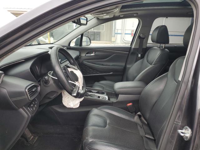 5NMS3CAA6LH278575 - 2020 HYUNDAI SANTA FE SEL Серый фото 7