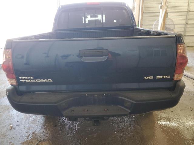 5TELU42N57Z404200 - 2007 TOYOTA TACOMA DOUBLE CAB Կապույտ լուսանկար 6