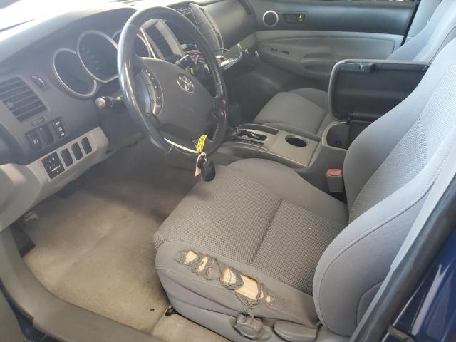 5TELU42N57Z404200 - 2007 TOYOTA TACOMA DOUBLE CAB Կապույտ լուսանկար 7