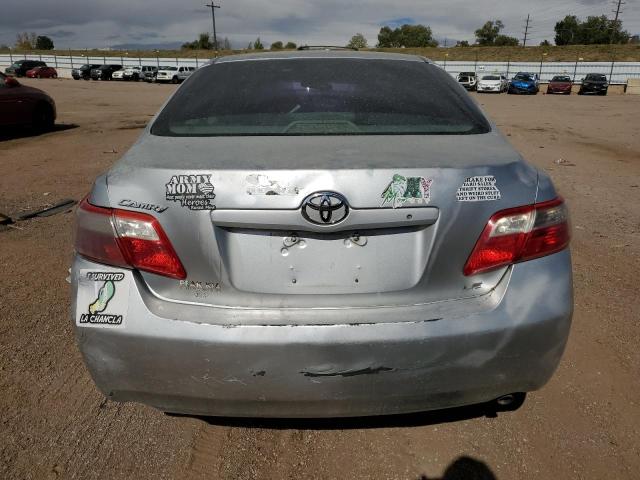 4T1BE46K17U167167 - 2007 TOYOTA CAMRY CE SILVER photo 6