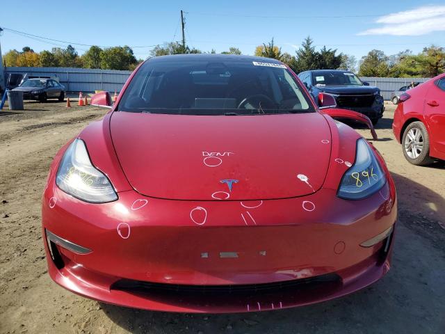 5YJ3E1EB5KF452416 - 2019 TESLA MODEL 3 红色 照片 5