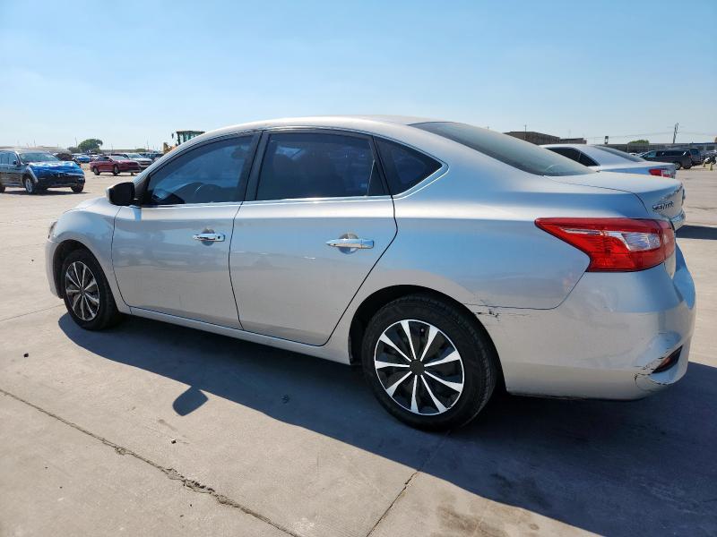 3N1AB7AP2KY349756 - 2019 NISSAN SENTRA S 银色 照片 2