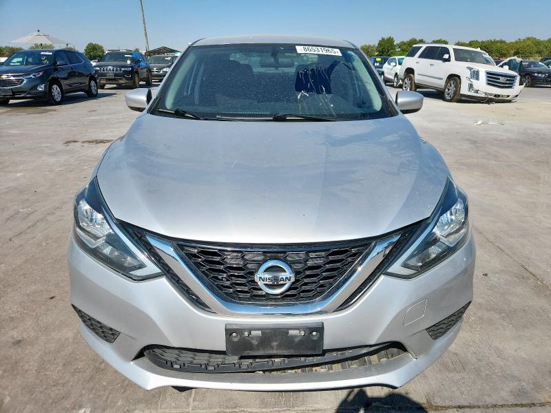 3N1AB7AP2KY349756 - 2019 NISSAN SENTRA S 银色 照片 5