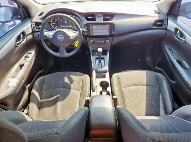 3N1AB7AP2KY349756 - 2019 NISSAN SENTRA S 银色 照片 8