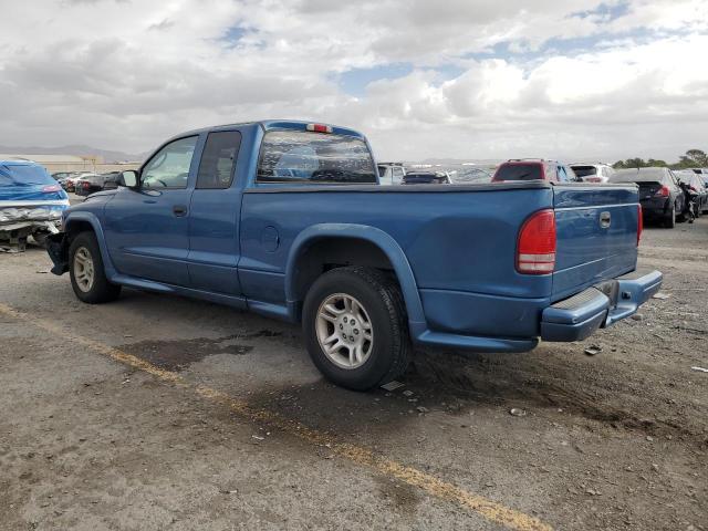1D7HL32X83S239199 - 2003 DODGE DAKOTA SPORT BLUE photo 2