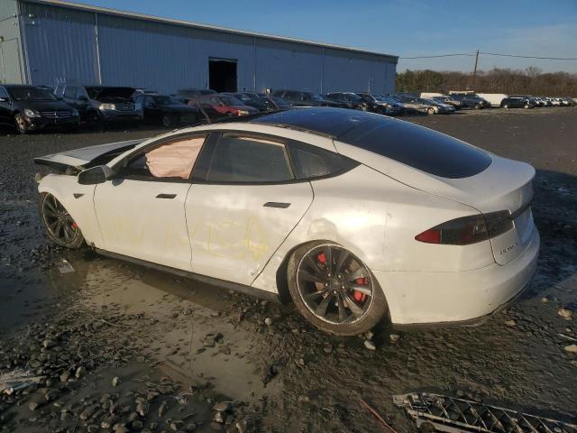 5YJSA1E29GF128397 - 2016 TESLA MODEL S 白色 照片 2