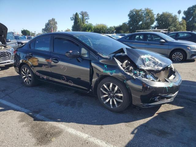 2HGFB2F94FH520052 - 2015 HONDA CIVIC EXL BLACK photo 4