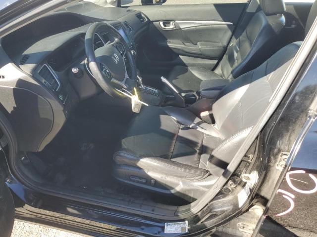 2HGFB2F94FH520052 - 2015 HONDA CIVIC EXL BLACK photo 7
