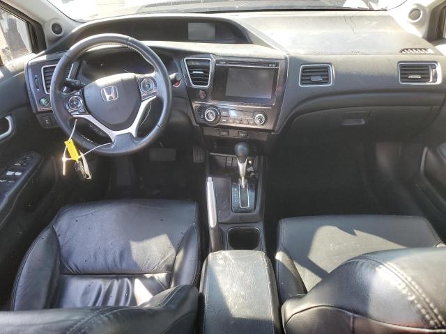 2HGFB2F94FH520052 - 2015 HONDA CIVIC EXL BLACK photo 8