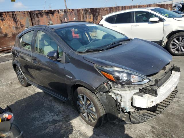 JTDKDTB37J1616604 - 2018 TOYOTA PRIUS C GRAY photo 4