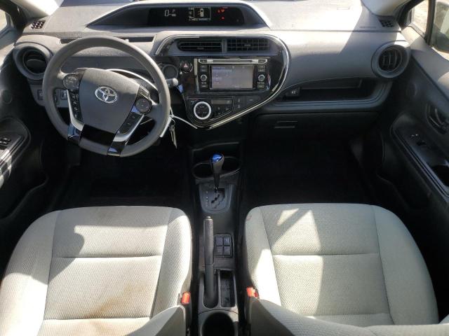 JTDKDTB37J1616604 - 2018 TOYOTA PRIUS C GRAY photo 8