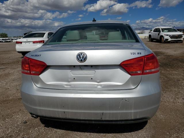1VWBN7A33EC068937 - 2014 VOLKSWAGEN PASSAT SE Արծաթագույն լուսանկար 6