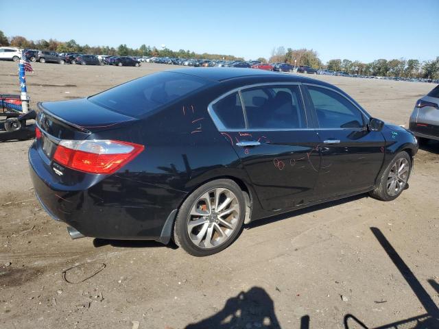 1HGCR2F56FA101579 - 2015 HONDA ACCORD SPORT შავი ფოტო 3