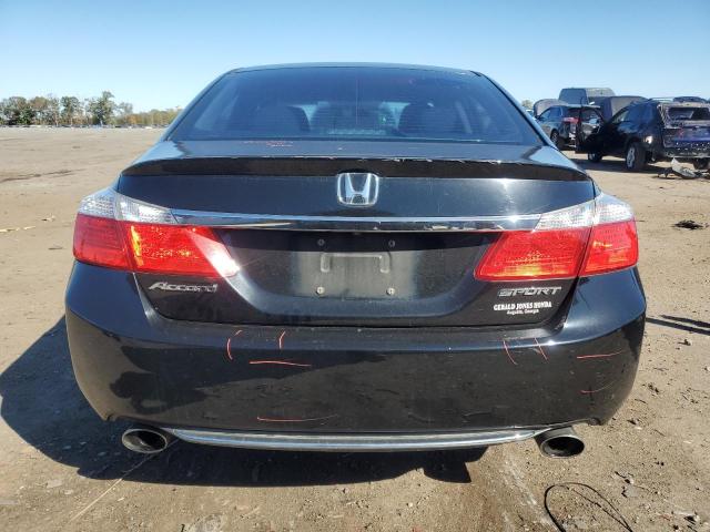 1HGCR2F56FA101579 - 2015 HONDA ACCORD SPORT შავი ფოტო 6