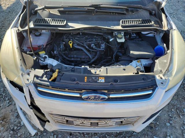 1FMCU0HX0DUC19652 - 2013 FORD ESCAPE SEL WHITE photo 12