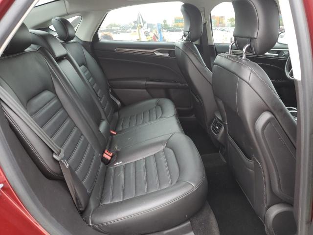 3FA6P0HD8ER140100 - 2014 FORD FUSION SE RED photo 10