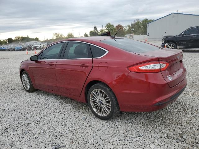 3FA6P0HD8ER140100 - 2014 FORD FUSION SE RED photo 2