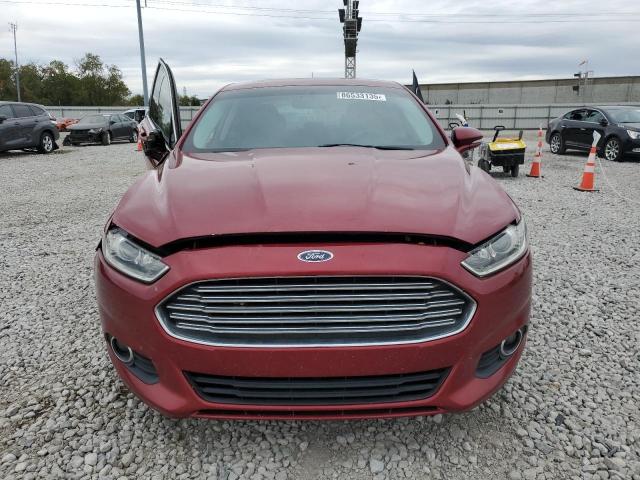 3FA6P0HD8ER140100 - 2014 FORD FUSION SE RED photo 5