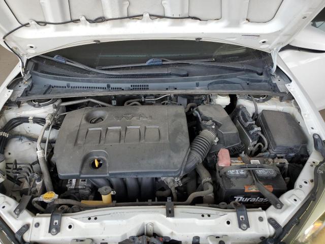 5YFBURHE3EP154328 - 2014 TOYOTA COROLLA L WHITE photo 11