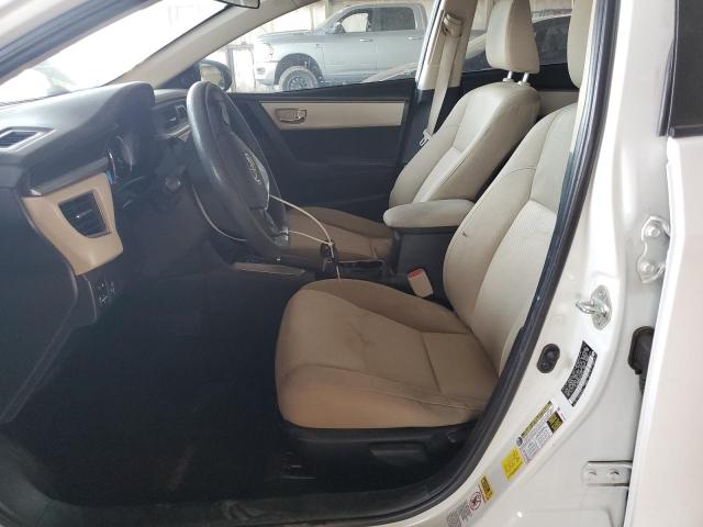 5YFBURHE3EP154328 - 2014 TOYOTA COROLLA L WHITE photo 7