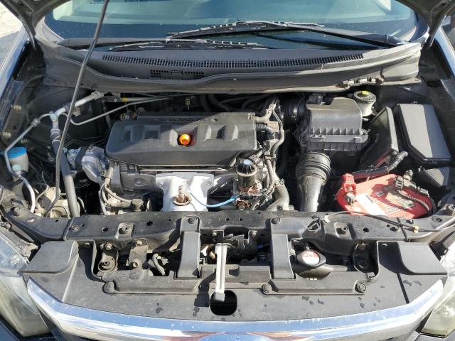 19XFB2F58CE308712 - 2012 HONDA CIVIC LX Սև լուսանկար 11