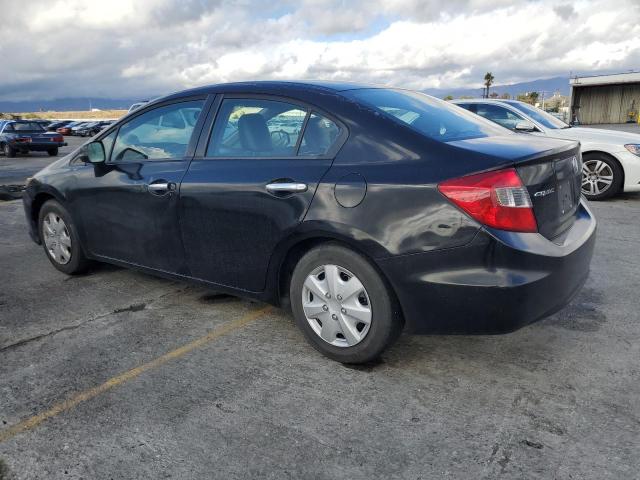 19XFB2F58CE308712 - 2012 HONDA CIVIC LX Սև լուսանկար 2