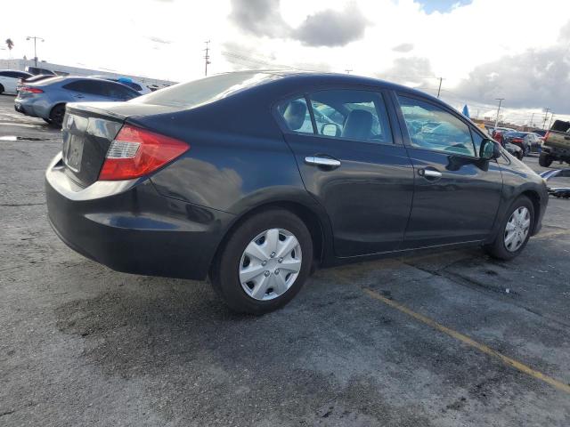 19XFB2F58CE308712 - 2012 HONDA CIVIC LX Սև լուսանկար 3