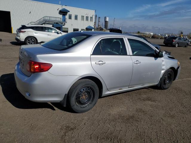 2T1BU4EE5AC385863 - 2010 TOYOTA COROLLA BASE ვერცხლისფერი ფოტო 3