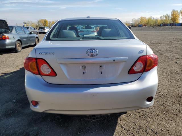 2T1BU4EE5AC385863 - 2010 TOYOTA COROLLA BASE ვერცხლისფერი ფოტო 6