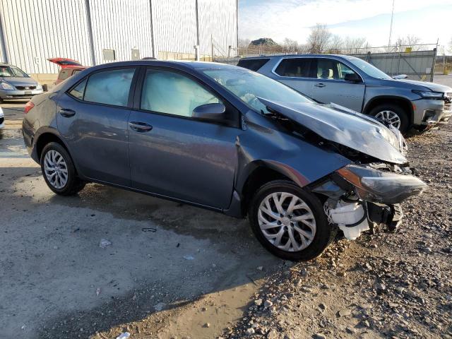 2T1BURHE3HC928971 - 2017 TOYOTA COROLLA L GRAY photo 4