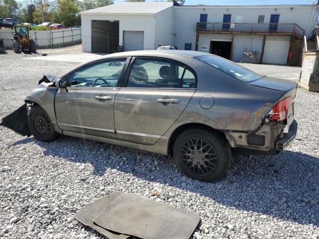 2HGFA16528H353946 - 2008 HONDA CIVIC LX SILVER photo 2